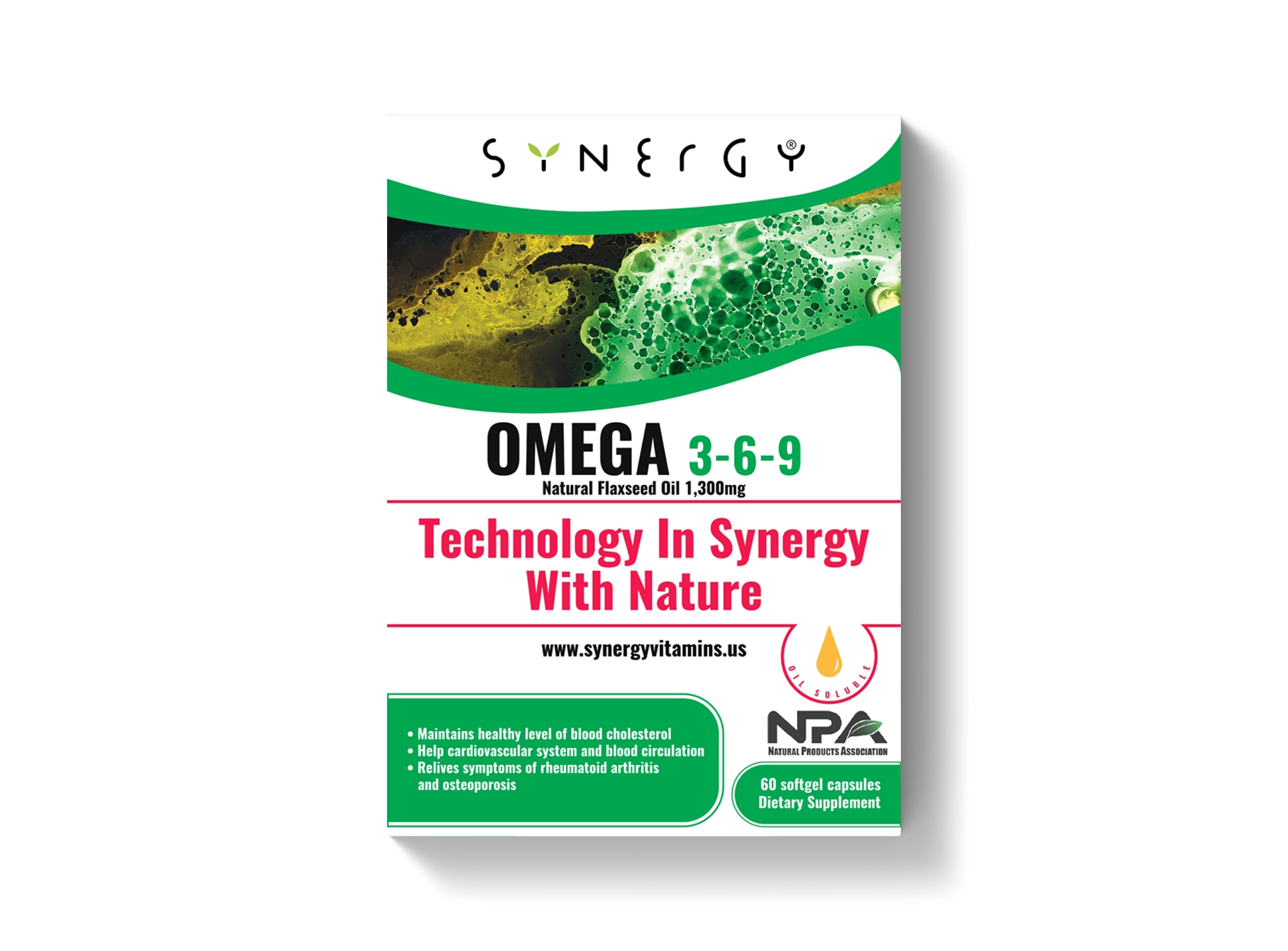 Omega 3-6-9 EU - Fatty Acids for Heart, Skin, Joint